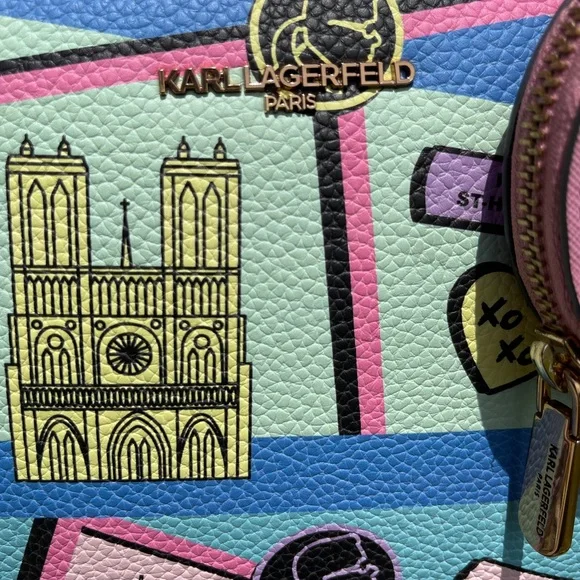 Karl Lagerfeld Multicolor Crossbody Bag - Picture 8 of 14